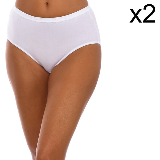 Pack-2 Bio Midi-Höschen P0AZK Frauen - Image 1
