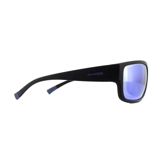 Arnette Sonnenbrille Bushwick 4256 01/22 Matt Schwarz Dunkel Grau Spiegel Wasser - Image 4