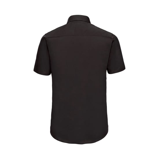 Russell Collection - Hemd für Herren kurzärmlig (Schwarz) - Image 2
