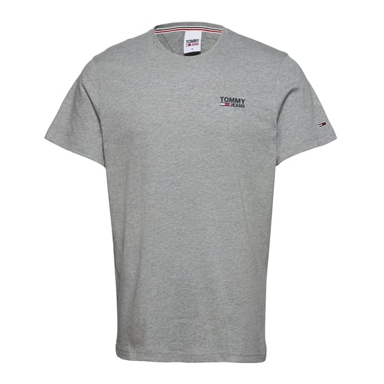 Tommy Jeans T-Shirt mit kurzem Arm Logo Grau - Image 1