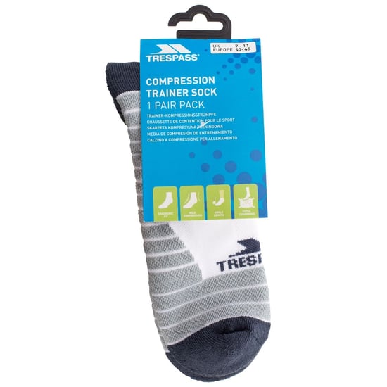 Trespass - "Elevation" Sportsocken für Herren/Damen Unisex (Weiß) - Image 5