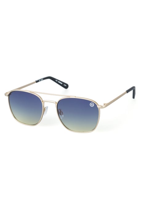 Hype Gold Sq Aviator Sunglasses