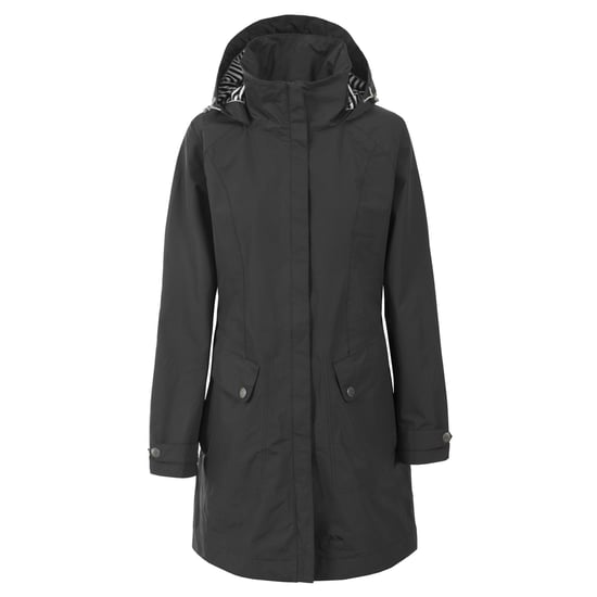Trespass Womens/Ladies Rainy Day Waterproof Jacket (Black)