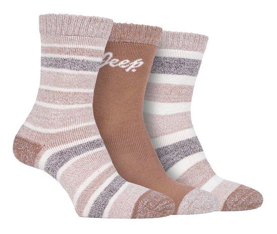 JEEP 3 Paar dicke Damen-Wanderstiefelsocken aus Performance-Polyester - Image 1