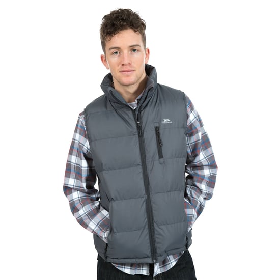 Trespass Mens Clasp Padded Gilet/Bodywarmer (Flint)