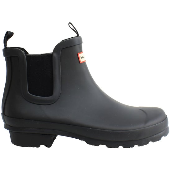 Hunter Chelsea Gummistiefel für große Kinder, Schwarz - Image 1