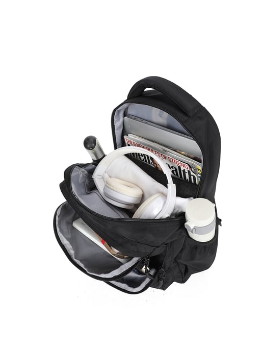 Aoking Rucksack Unisex BLACK - Image 5