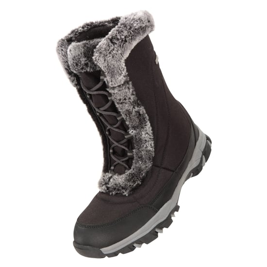 Mountain Warehouse Womens/Ladies Ohio Snow Boots (Black)