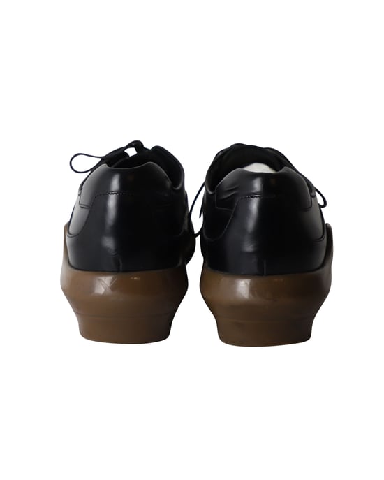 Prada Plattform Brogues aus schwarzem Leder - Image 4