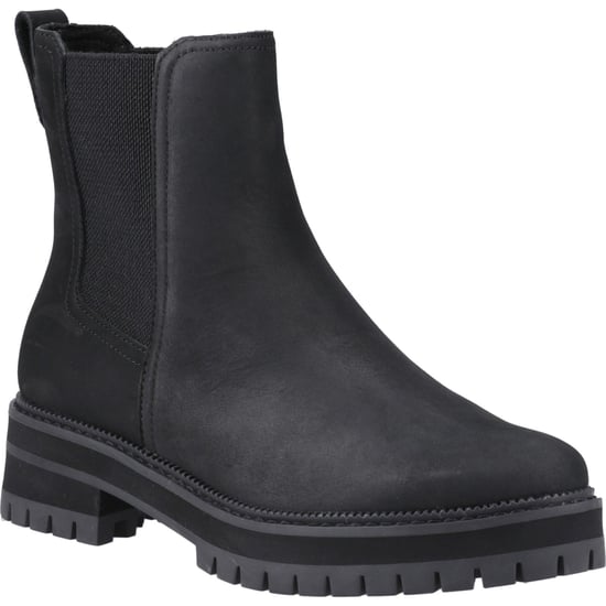 TOMS Bennet Leder Women's Schwarz Stiefel - Image 1