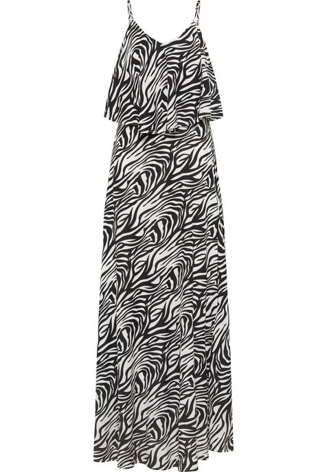 faina ladies maxi dress with zebra print nelice