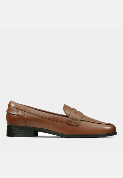 Clarks Hamble Slipper 26147740 Tan - Image 1