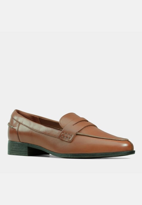 Clarks Hamble Slipper 26147740 Tan - Image 2