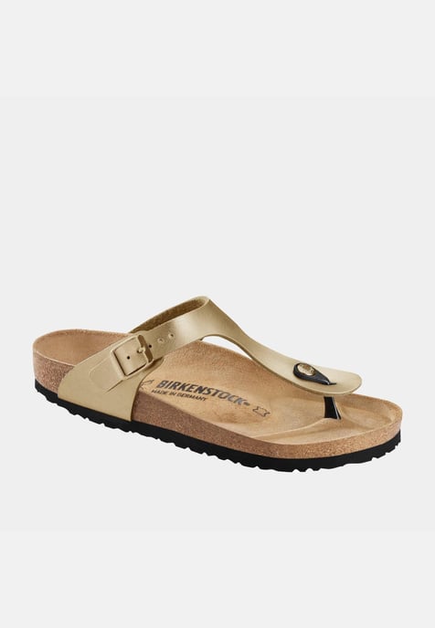 Birkenstock Gizeh Bf Gold 1016108 Reguläre Passform - Image 1
