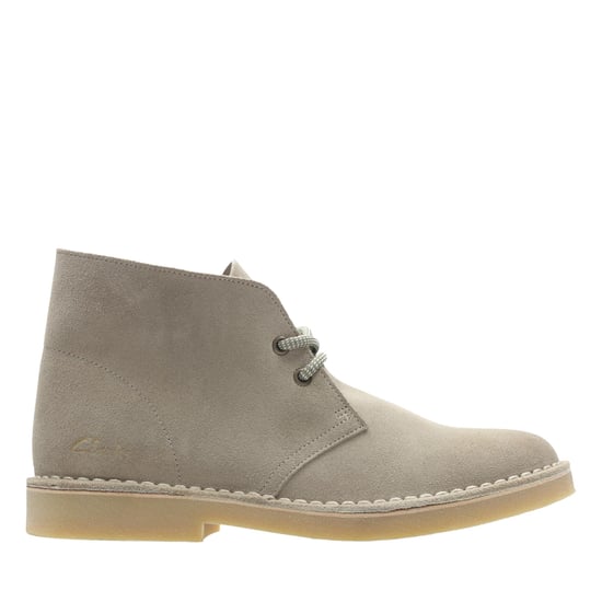 Clarks Originals Desert Womens Brown Stiefel - Image 1
