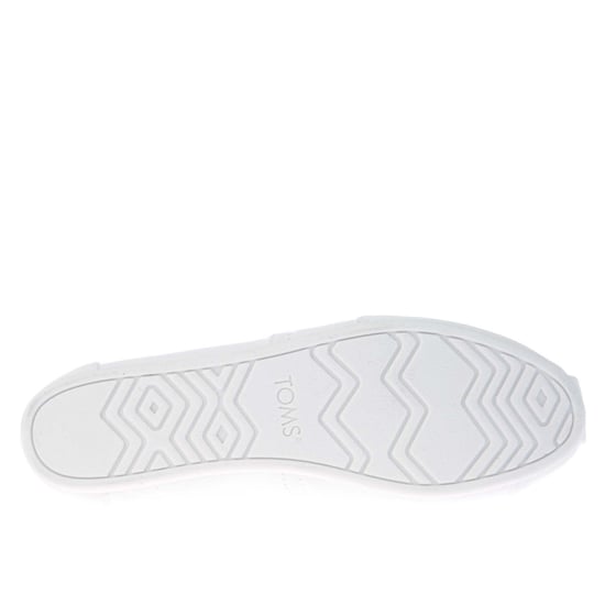 Espadrilles Alpargata toile coton recyclé Toms Pour Femme en Blanc - Image 4