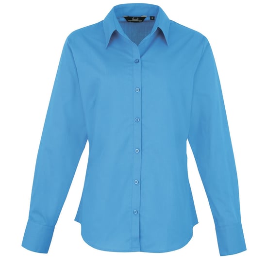 Premier - Bluse für Damen Langärmlig (Saphir) - Image 1