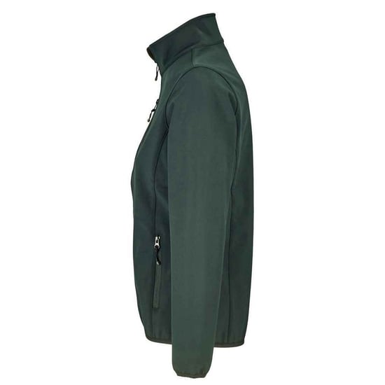 SOLS Womens/Ladies Falcon Softshell Recycled Soft Shell Jacket (Waldgrün) - Image 2