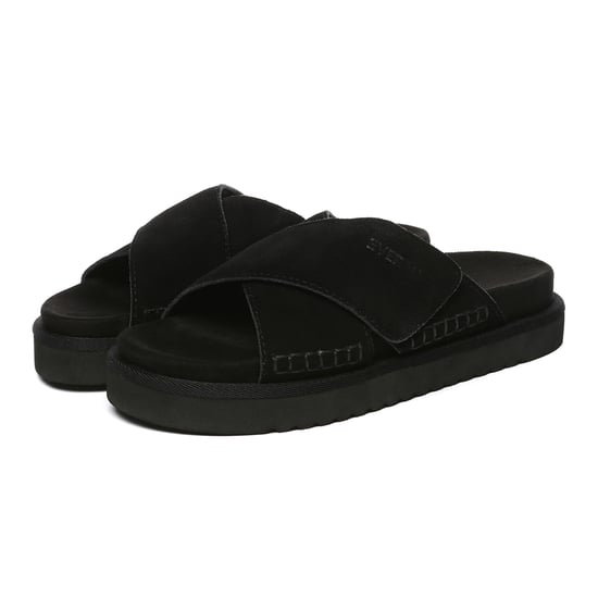EVER AU Damen Leder Sandalen - Rose - Image 4