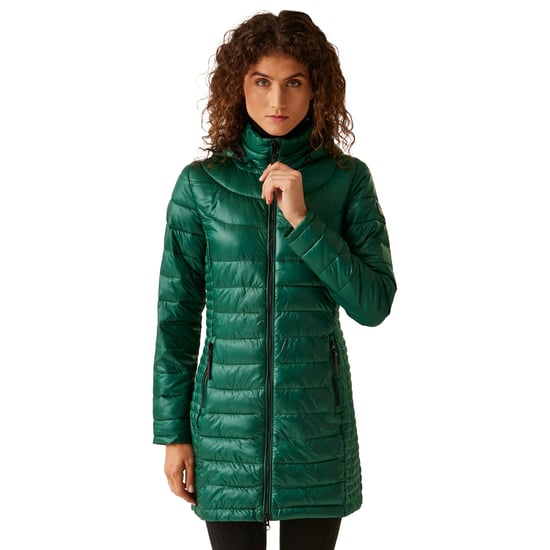 Regatta Womens/Ladies Andel IV Quilted Baffled Jacket (Rainforest)