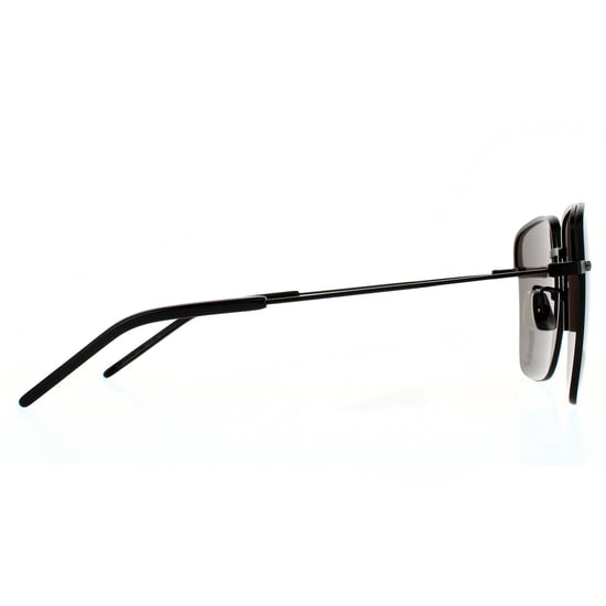 Saint Laurent Square Damen Schwarz Grau Sonnenbrille - Image 4
