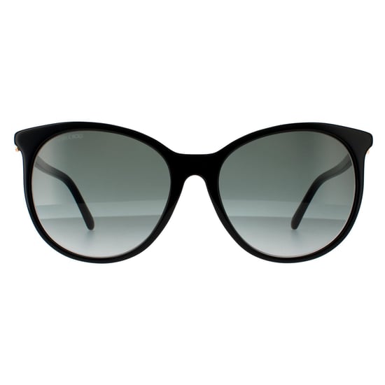 Lunettes de soleil Jimmy Choo Ilana / F / SK 26S 9O Copper noir Gris foncé - Image 1