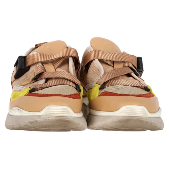 Chloé Sonnie Low-Top Sneaker aus mehrfarbigem Leder und Netzstoff - Image 3