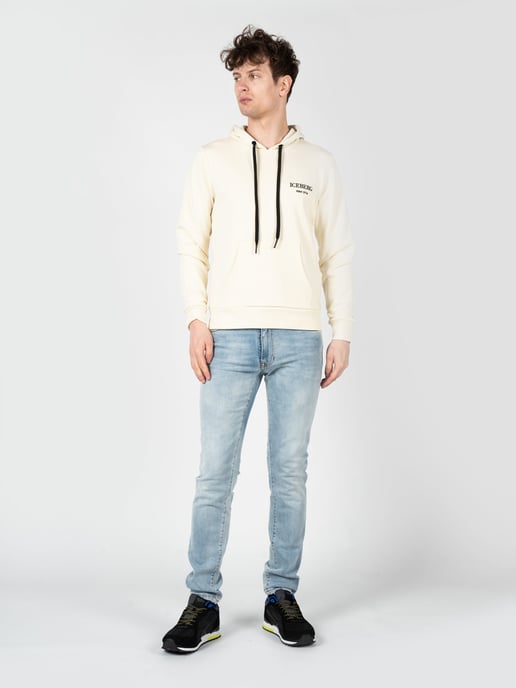 Iceberg Sweatshirt Hoodie Herren beige - Image 2