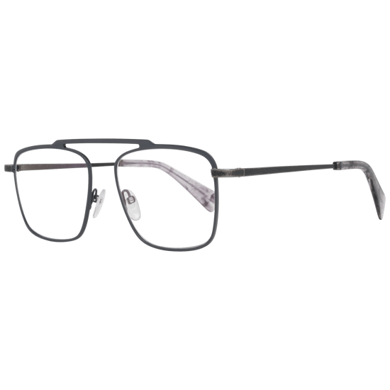 Yohji Yamamoto Montures optiques grises pour hommes - Image 1