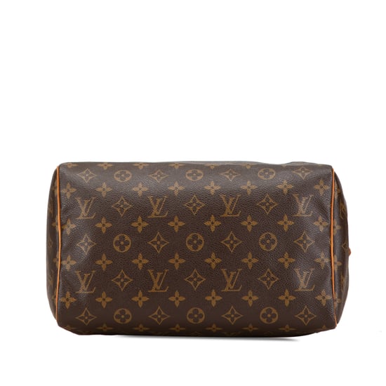Vintage Louis Vuitton Monogramm Speedy 30 Braun - Image 3