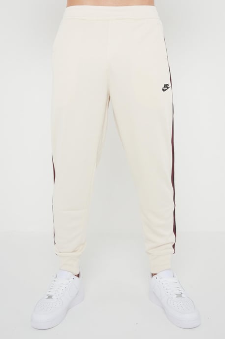 Nike Herren Tribute Poly Trainingsanzug in Creme - Image 3