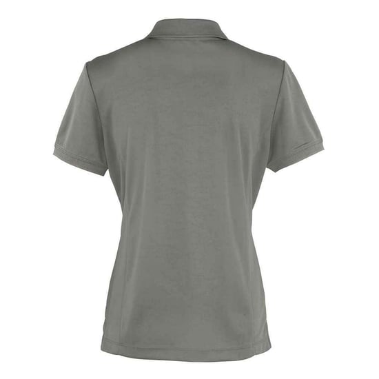 Premier - "Coolchecker" Poloshirt für Damen (Dunkelgrau) - Image 2