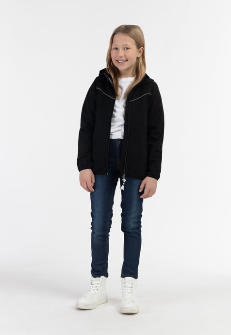 Schmuddelwedda Funktionsjacke Mädchen schwarz - Image 2