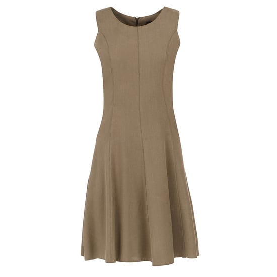 Olive Farbe Cloche Kleid - Image 2