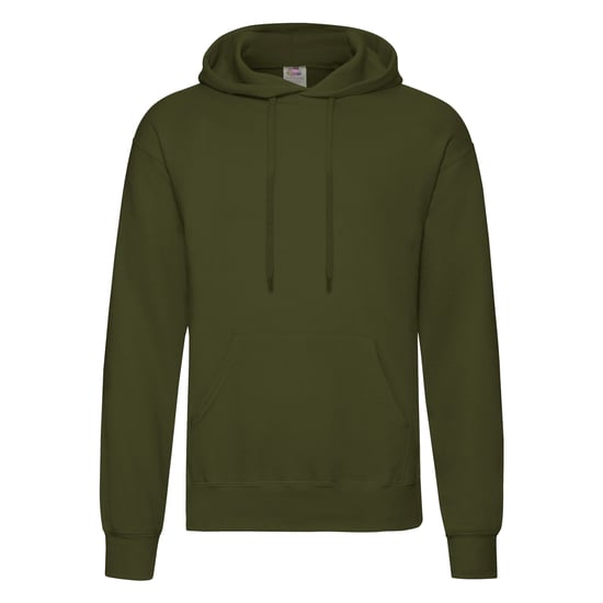 Fruit of the Loom - "Classic" Sweatshirt mit Kapuze für Herren/Damen Unisex (Klassisch Olivgrün) - Image 1