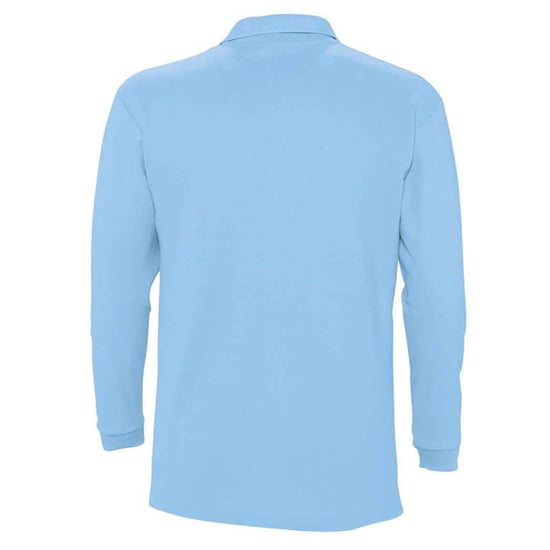 SOLS - "Winter II" Poloshirt für Herren/Damen Unisex Langärmlig (Himmelblau) - Image 2