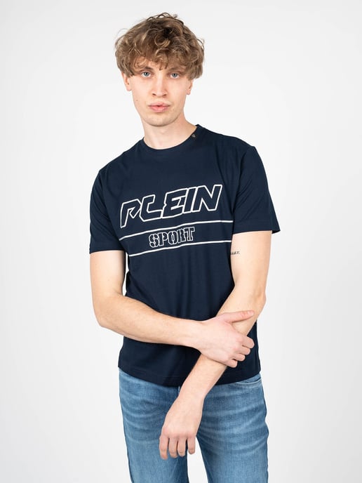 Plein Sport T-Shirt Herren Blau - Image 3
