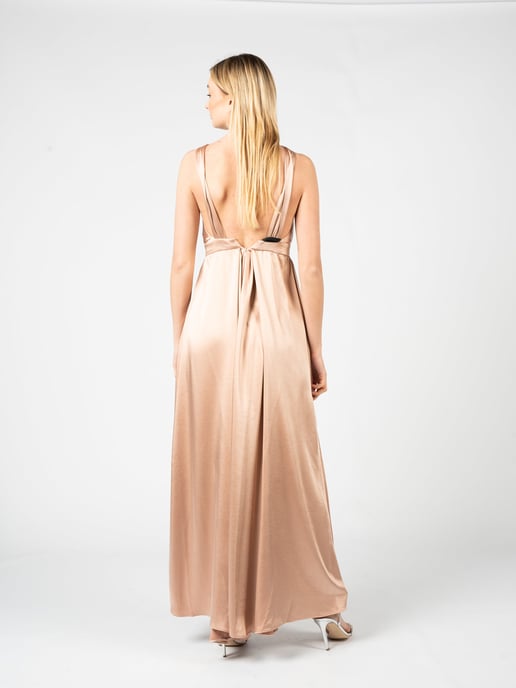 Pinko Kleid Groenlandia Damen Off-White - Image 4