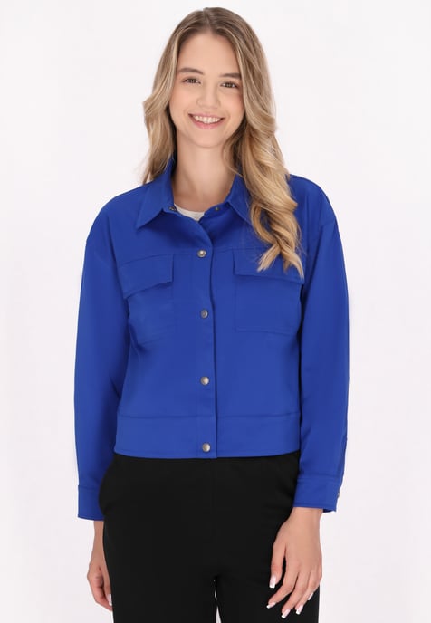 Mymo Blouson Damen royalblau - Image 3