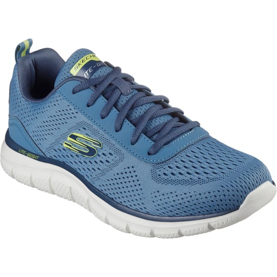 Skechers Track Leshur Polyester Herren Sneaker in Schieferoptik - Image 1