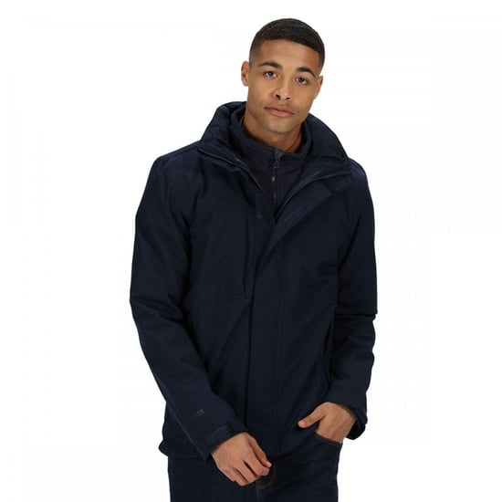 Regatta Professional Mens Kingsley 3-in-1 Waterproof Jacket (Navy)