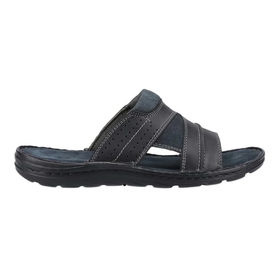 Hush Puppies - Herren Mules "Archer", Leder (Schwarz) - Image 1
