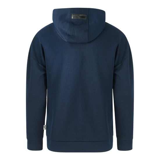 Plein Sport Equipment Logo Marineblau Hoodie - Image 2