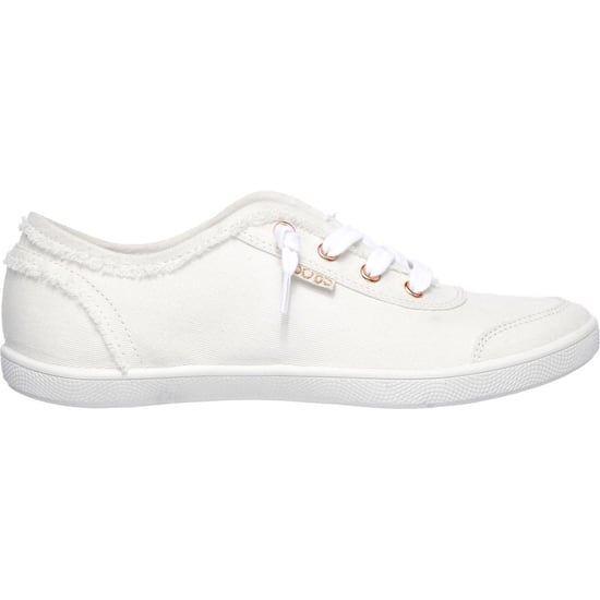 Skechers BOBS B Cute Baumwoll Damensneaker in Weiß - Image 5