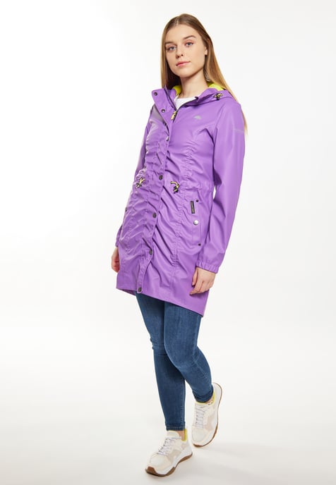 Schmuddelwedda Regenmantel Damen lila - Image 2