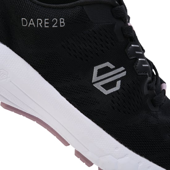 Dare 2B Womens/Ladies Hex Rapid Performance Trainers (Black/Woodrose)