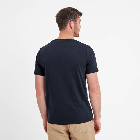 Fowler Mens T-Shirt Dark Indigo