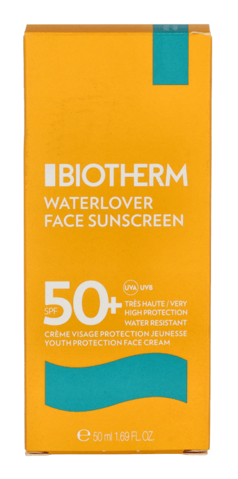 Biotherm Waterlover Face Sunscreen Cream SPF50+. - Image 2