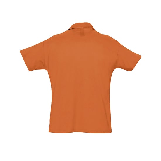 SOLS Herren Sommer II Pique Kurzarm-Poloshirt (Orange) - Image 2