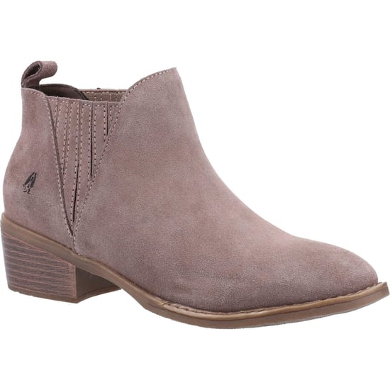 Hush Puppies Womens/Ladies Isobel Wildlederstiefel (Taupe) - Image 1
